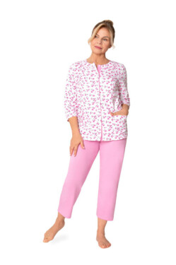 201 DÁMSKE PYŽAMO MARIA tmavě růžová XL