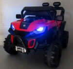 Mamido Elektrické autíčko Buggy X8n, červené, sedadlo z ekokože