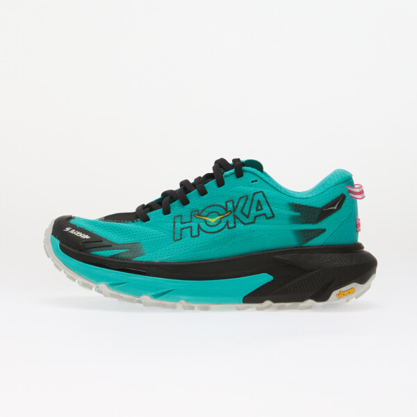 Tenisky Hoka® W Mafate 5 Black/ Electric Aqua EUR 41 1/3