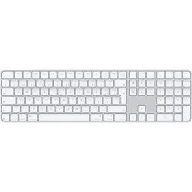 Apple Magic Keyboard s Touch ID a numerickou časťou CZ bielo-strieborná / USB-C / CZ layout (MXK73CZ/A)