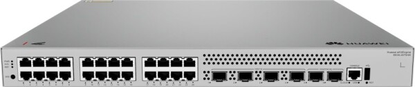 Huawei HUAWEI S530-24T4XE 24x10/100/1000BASE-T ports 4x10GE SFP+ ports 2x12GE stack ports with 1xAC power module eKit