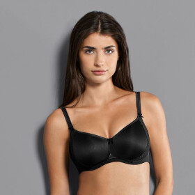 Mäkká podprsenka Lace Rose s penovou výplňou 5618 čierna - RosaFaia 001 black 80D