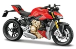 Maisto Ducati Super Naked V4 S červená