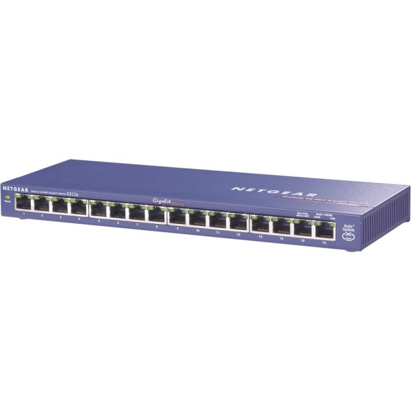 NETGEAR ProSAFE® GS116GE sieťový switch 16 portů 1 GBit/s; GS116GE