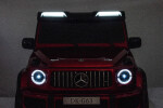 Mamido Mamido Elektrické autíčko Mercedes G63 AMG 2x24V 4x200W XXL lakované červené
