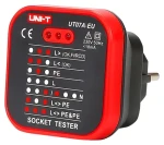 UNI-T UT07A- EU / Skúšačka zásuviek / 230V / LED indikácia porúch (UT07A-EU)