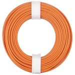 Donau Elektronik 150-017 opletenie / lanko, 1 x 0.50 mm², oranžová, 10 m; 150-017