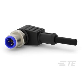 TE Connectivity upravený zástrčkový konektor pre senzory - aktory, 2273100-4, 1 ks; 2273100-4