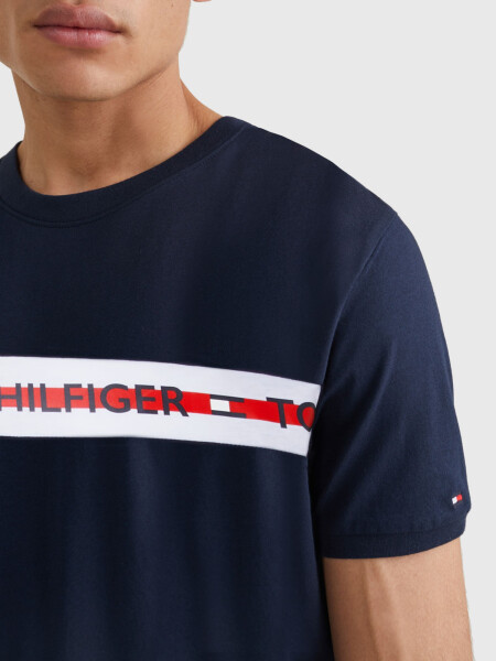 Pánske tričká CN SS TEE LOGO UM0UM01915DW5 Tommy Hilfiger