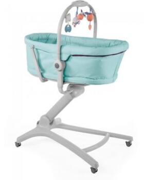 Chicco Baby Hug 4v1 - Aquarelle / multifunkčná kolíska - kresielko - stolička / elektronická hrazda / 0-36 mesiacov (05079173110000)