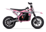 Mamido Elektrická motorka Cross Trail King 800W 36V ružová