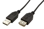 Goobay USB 2.0 AA 30cm čierna / Predlžovací kábel / MF (68622)