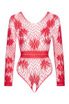 Dámske body Regina red - BEAUTY NIGHT FASHION Červená S/L