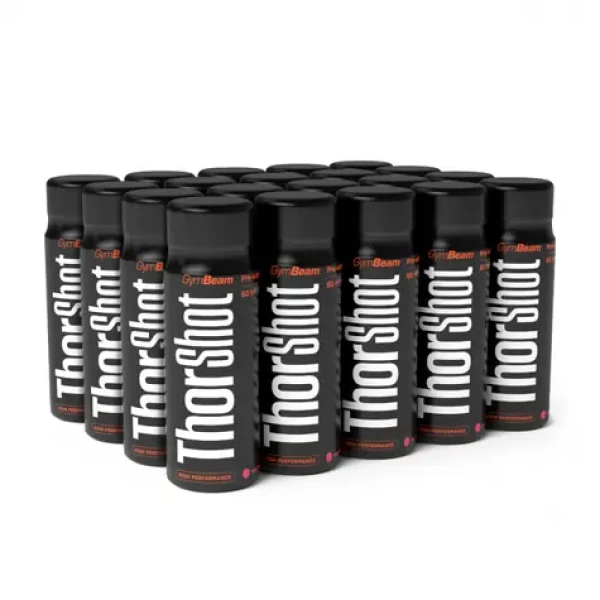 Thor Shot - GymBeam (vodný melón, 20 x 60 ml) (29307-11-vodnímeloun-20x60ml)