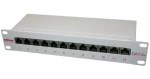 Roline Patch panel 12 portov Cat6a / Patch panel / RJ-45 / 19" / 1U (26.11.0316)
