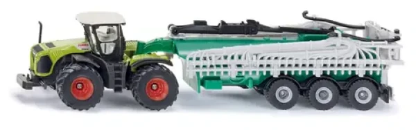 SIKU Farmer - Traktor Claas Xerion s cisternou