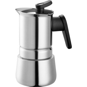 Steelmoka kávovar na espresso a cappuccino nerezová oceľ Pripraví šálok naraz=2; 02CF036