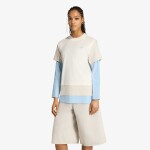 Tričko adidas Loose Layered Long Sleeve T-Shirt Off White S