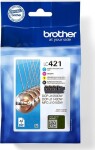 Brother Brother LC-421 VALUE PACK INK Juodas/F. DCPJ1050DW/J1140DW/MFCJ1010DW