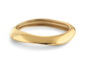 Calvin Klein Moderný pozlátený náramok pre ženy Sculpted 35000818