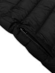 Dámska prešívaná dlhá zimná bunda Libland Black (7767) odstíny černé XL (42)