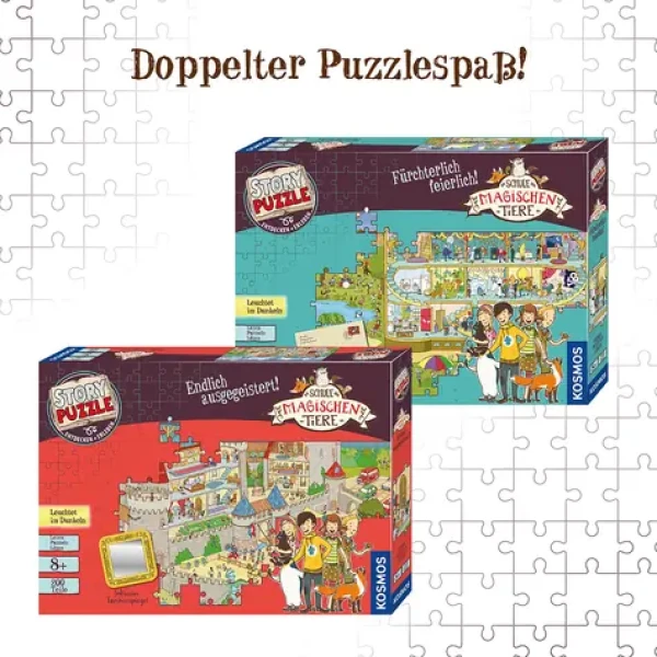 KOSMOS Škola kouzelných zvířat Puzzle: Konečně rozlousknuto!