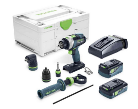Festool Quadrive TPC 18/4 5,2/4,0 I-Set 18 V 2 x akumulator 4 / 5.2 Ah