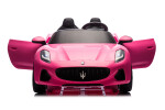 Mamido Mamido Elektrické autíčko Maserati GranTurismo Folgore 24V | 800W | 60 kg ružové