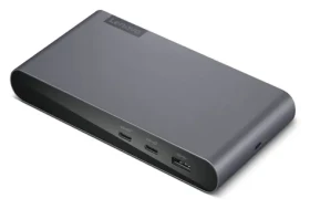 Lenovo USB-C Dock / Dokovacia stanica / HDMI / DisplayPort / 3x USB-A + 2x USB-C 3.2 Gen2 / šedá (40B30090EU)