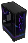 Asus Prime AP304 TG ARGB čierna / Skriňa / ATX/mATX/Mini-ITX / Midi Tower / 2x USB 3.2 / 1x USB-C 3.2 / bez zdroja (90DC0110-B19000)