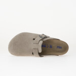 Tenisky Birkenstock Boston Soft Footbed Suede Leather Unisex Stone Coin EUR 46