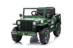 Mamido Elektrické autíčko JH-103 vojenská zelená 4x4