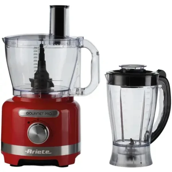 Ariete Gourmet Pro 1782 červená / Kuchynský robot / 1000 W / nádoba 3 l (00C178200AR0)