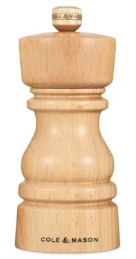 ColeMason London Natural Beech / Mlynček na korenie / výška 13 cm / bukové drevo (H233004)