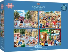 GIBSONS Puzzle Školský deň