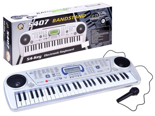 Mamido Organy s mikrofónom MQ5407 54 kláves IN0116