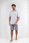 Regina 483 cr/r M-XL W25 pánske pyžamo tmavě modrá XL