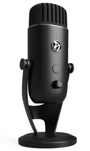 AROZZI COLONNA čierna / stolný mikrofón / všesmerový / USB (COLONNA-BLACK)