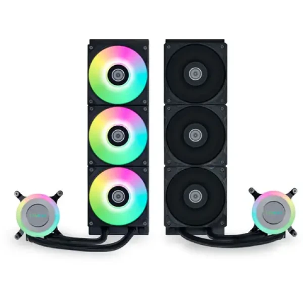Lian Li GA II Lite čierna / 3x 120 mm / ARGB podsvietenie / 2500 RPM / 34.8 dB / AiO / AMD + Intel (GA2L36RB)