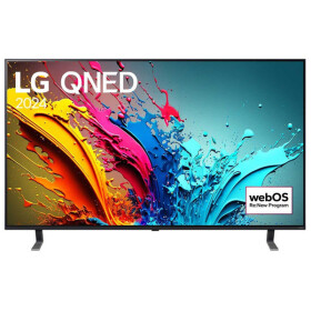 LG LG 65QNED85T6C, LED TV - 65 - black, UltraHD/4K, HDR10, triple tuner, AI processor, 120Hz panel