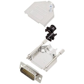 Encitech DTZK15-HDP26-W-K 6355-8012-02 sada D-SUB kolíkové lišty 180 ° Pólov: 26 spájkovaný 1 ks; 6355-8012-02
