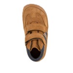 Chlapčenské celoročné členkové barefoot topánky F-MOTION TEX COGNAC Froddo G3110285-18 - 37