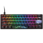 Ducky One 3 Classic Mini Cherry MX-Silent-Red čierna / herná klávesnica / podsvietená / mechanická / drôtová USB-C / US (DKON2161ST-SUSPDCLAWSC1)