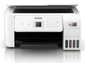 Epson EcoTank ET-2876 biela / Atramentová multifunkcia / A4 / 10 ppm / 5760×1440 dpi / tlač skenovanie kop. (C11CJ66423)