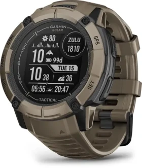 Garmin Instinct 2X Solar (Tactical Edition) 50mm Coyote Tan / inteligentné hodinky / GPS / BT / 10 ATM / solárne dobíjanie (010-02805-02)