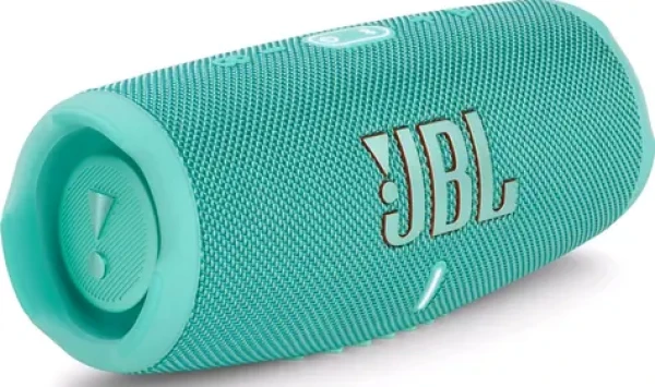 JBL Charge 5 šedo-zelená / Bluetooth reproduktor / výdrž 20 hodín / IPX7 / Bluetooth / 7500 mAh (JBLCHARGE5TEA)