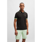 Pánske polo tričko BOSS Paddy 1 Charcoal regular fit black (50512995-016) S
