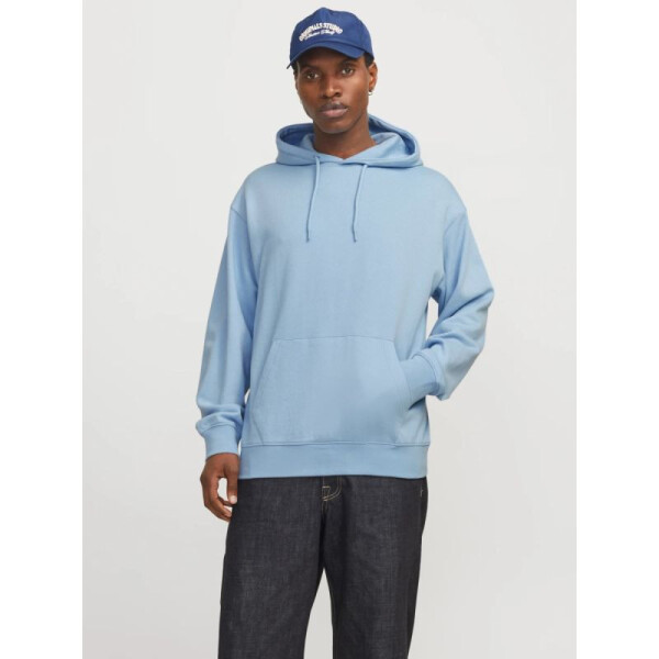 Jack&Jones pánska mikina JJESTAR BASIC SWEAT HOOD NOOS 12257852 CHAMBRAY BLUE L
