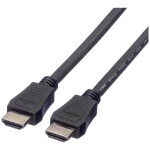 Value HDMI prepojovací kábel Zástrčka HDMI-A, Zástrčka HDMI-A 1.00 m čierna 11.99.5731 4K UHD, tienený HDMI kábel; 11.99.5731