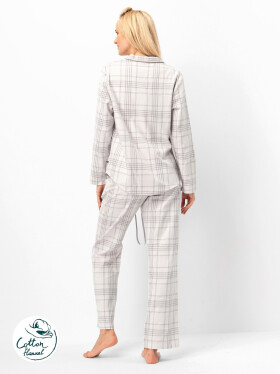 Kľúč LNS 401 B25 long/r S-XL dámske pletené pyžamo světle růžová S